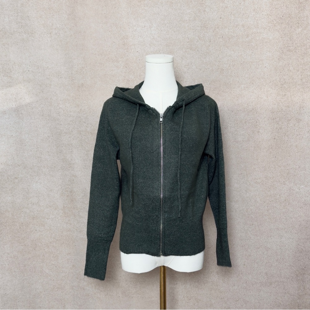 Zenana Outfitters Army Green Hoodie